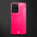 magenta paradise glass case for samsung galaxy s20 ultra image