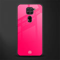 magenta paradise glass case for redmi note 9 image