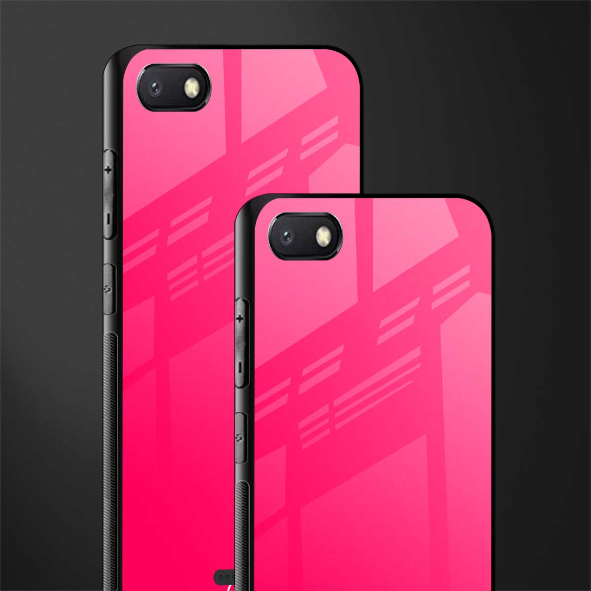 magenta paradise glass case for redmi 6a image-2