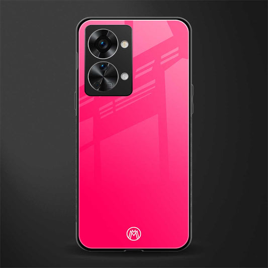 magenta paradise glass case for phone case | glass case for oneplus nord 2t 5g