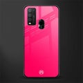 magenta paradise glass case for vivo y30 image