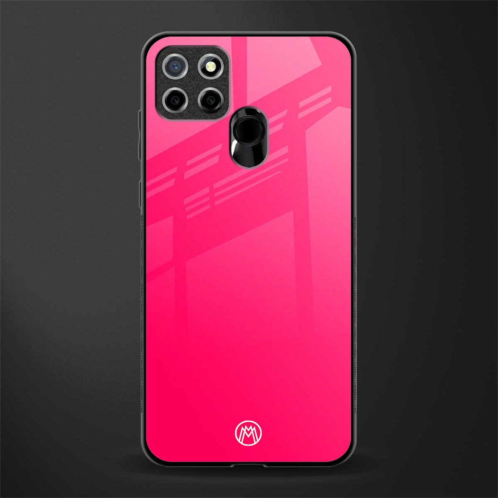 magenta paradise glass case for realme narzo 30a image