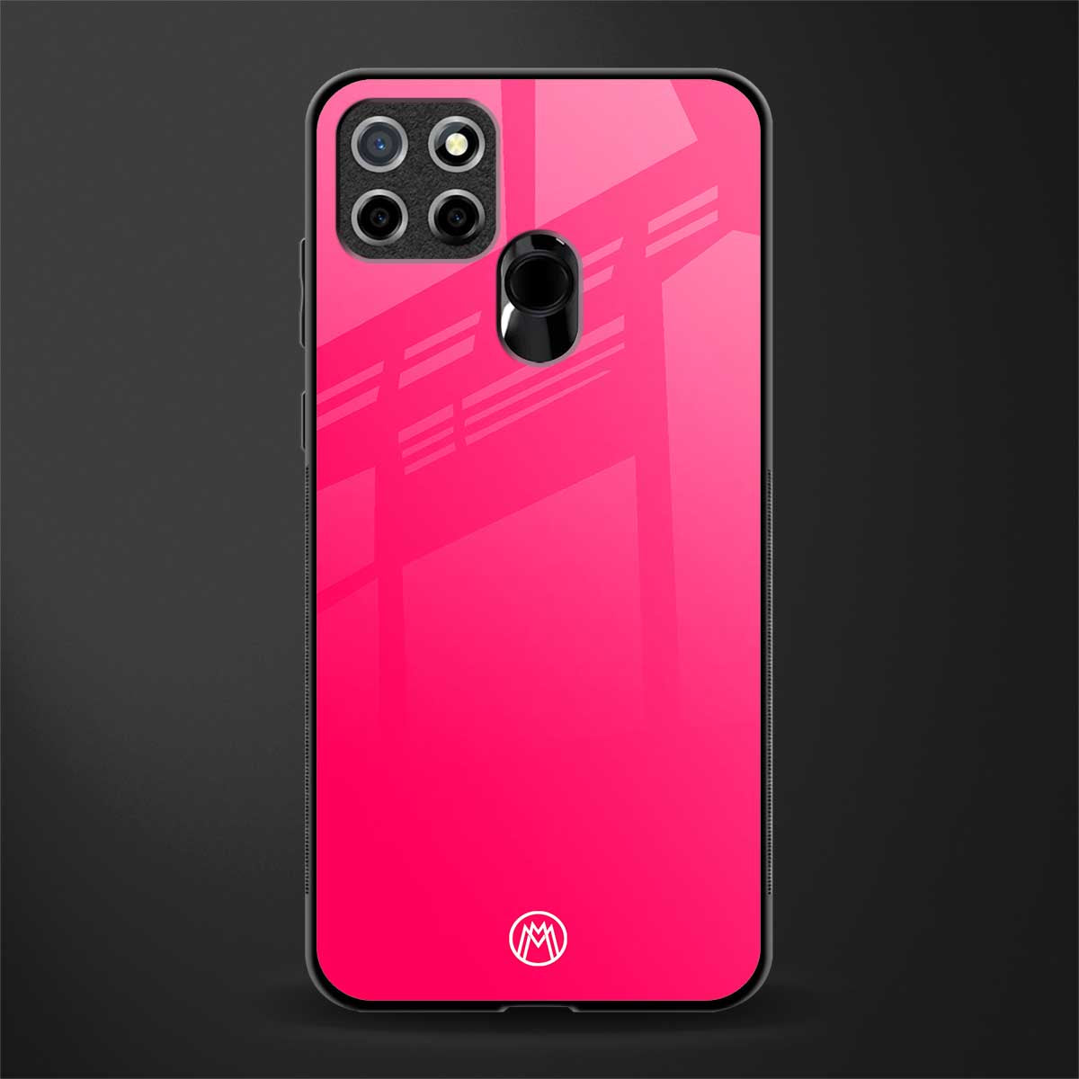magenta paradise glass case for realme narzo 30a image