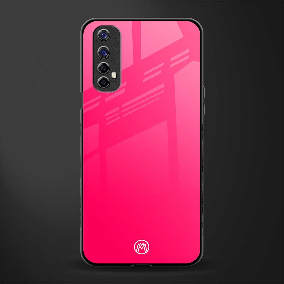 magenta paradise glass case for realme narzo 20 pro image