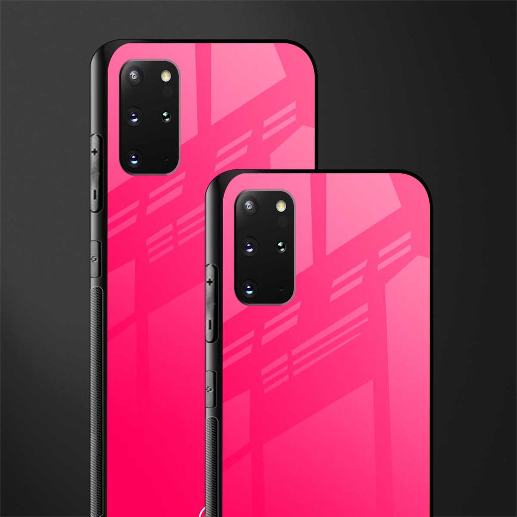 magenta paradise glass case for samsung galaxy s20 plus image-2