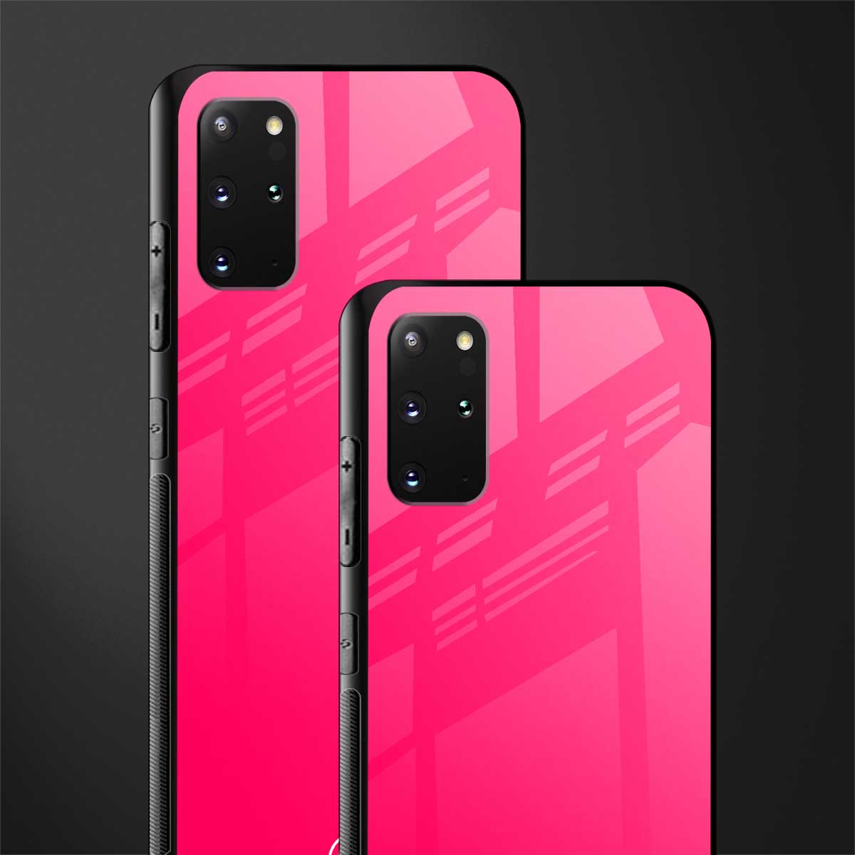 magenta paradise glass case for samsung galaxy s20 plus image-2