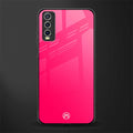 magenta paradise glass case for vivo y12g image