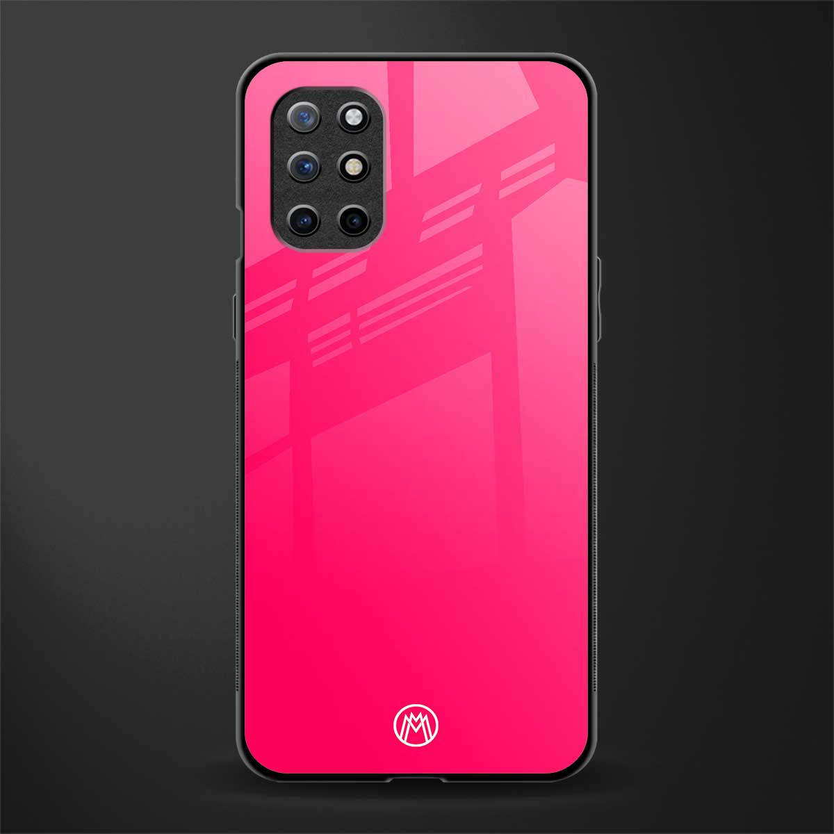 magenta paradise glass case for oneplus 8t image