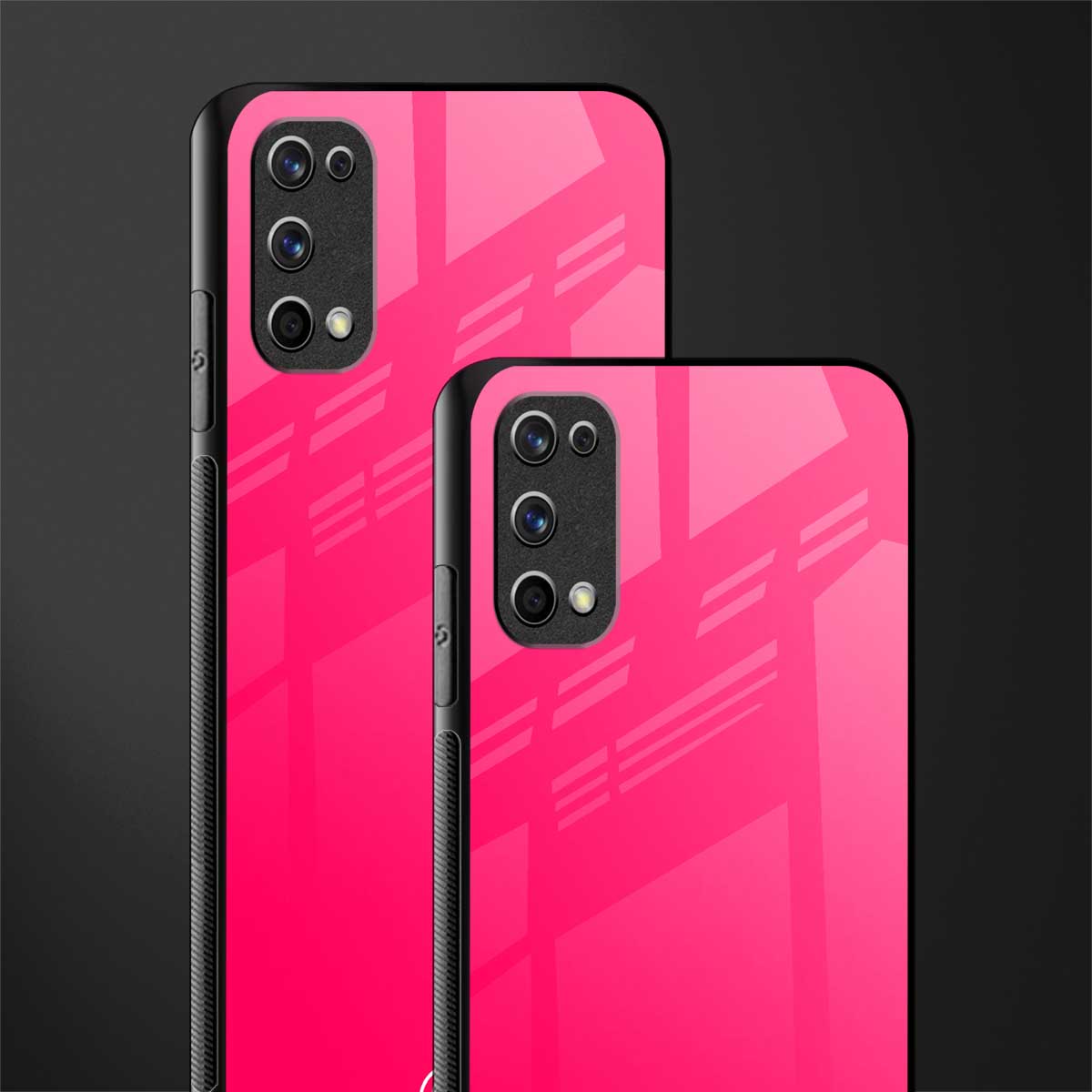 magenta paradise glass case for realme 7 pro image-2