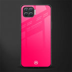 magenta paradise glass case for oppo f17 image