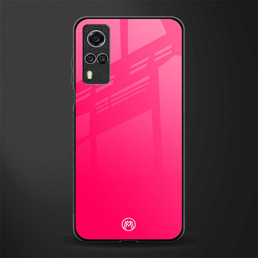 magenta paradise glass case for vivo y51a image