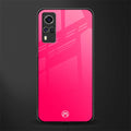 magenta paradise glass case for vivo y51 image