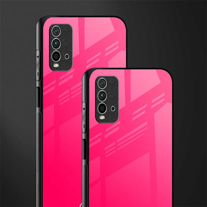 magenta paradise glass case for redmi 9 power image-2