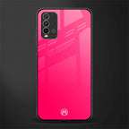 magenta paradise glass case for redmi 9 power image