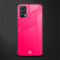 magenta paradise glass case for realme x7 image