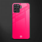 magenta paradise glass case for oppo f19 pro image