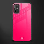 magenta paradise glass case for oppo f19 pro plus image