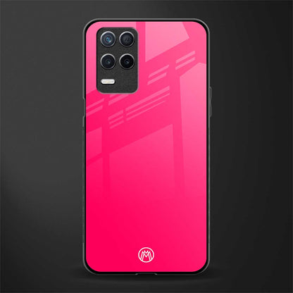 magenta paradise glass case for realme narzo 30 5g image