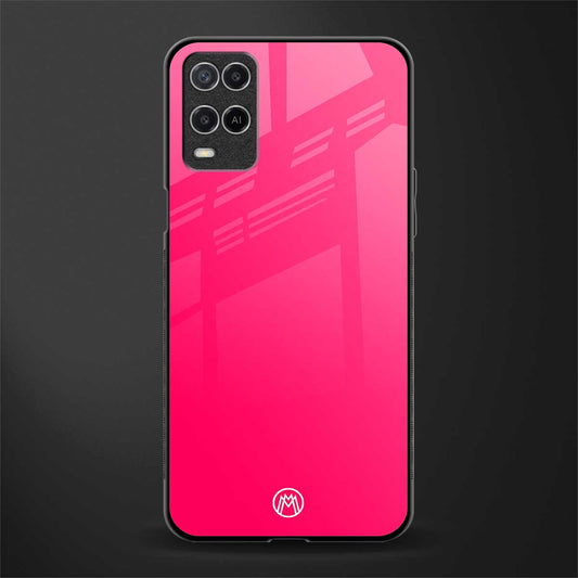 magenta paradise glass case for oppo a54 image