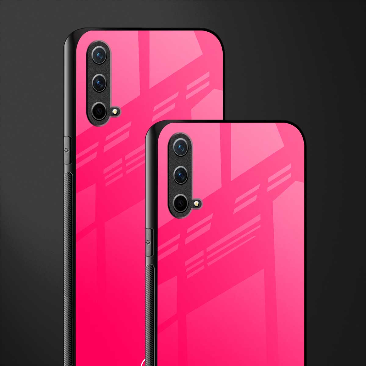 magenta paradise glass case for oneplus nord ce 5g image-2