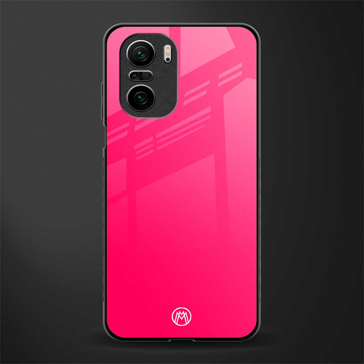 magenta paradise glass case for mi 11x 5g image