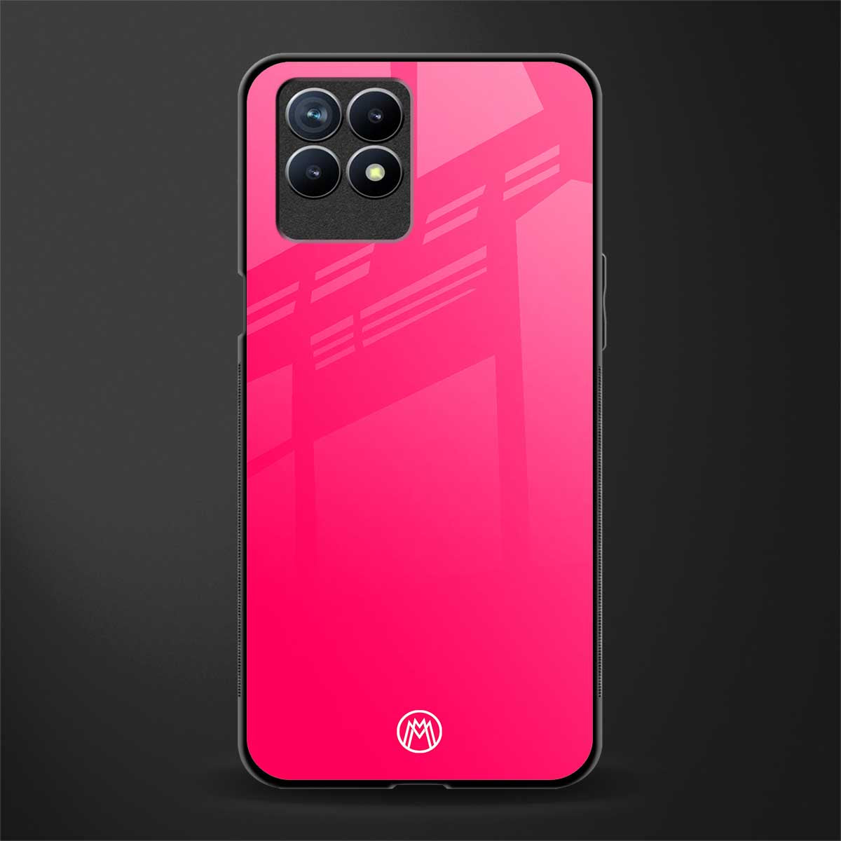 magenta paradise glass case for realme narzo 50 image