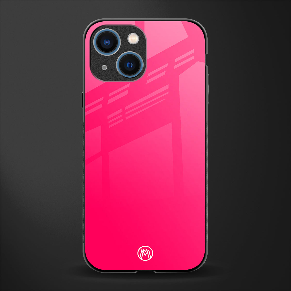 magenta paradise glass case for iphone 13 mini image