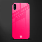 magenta paradise glass case for iphone xs max image