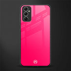 magenta paradise glass case for samsung galaxy m52 5g image