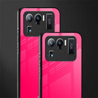 magenta paradise glass case for mi 11 ultra 5g image-2