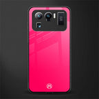 magenta paradise glass case for mi 11 ultra 5g image