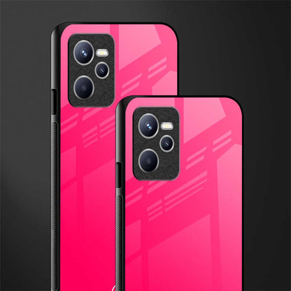 magenta paradise glass case for realme c35 image-2