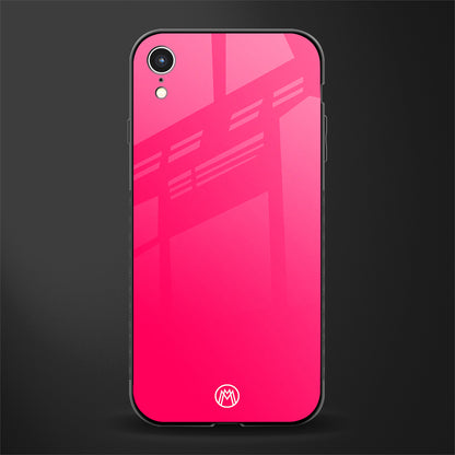 magenta paradise glass case for iphone xr image