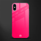 magenta paradise glass case for iphone xs image