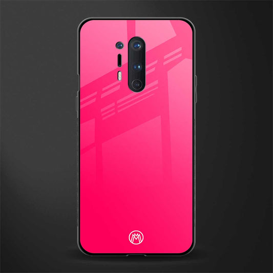 magenta paradise glass case for oneplus 8 pro image