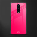 magenta paradise glass case for oneplus 8 image