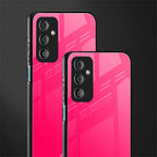 magenta paradise back phone cover | glass case for samsung galaxy f23 5g