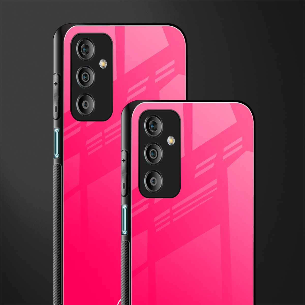 magenta paradise back phone cover | glass case for samsung galaxy f23 5g