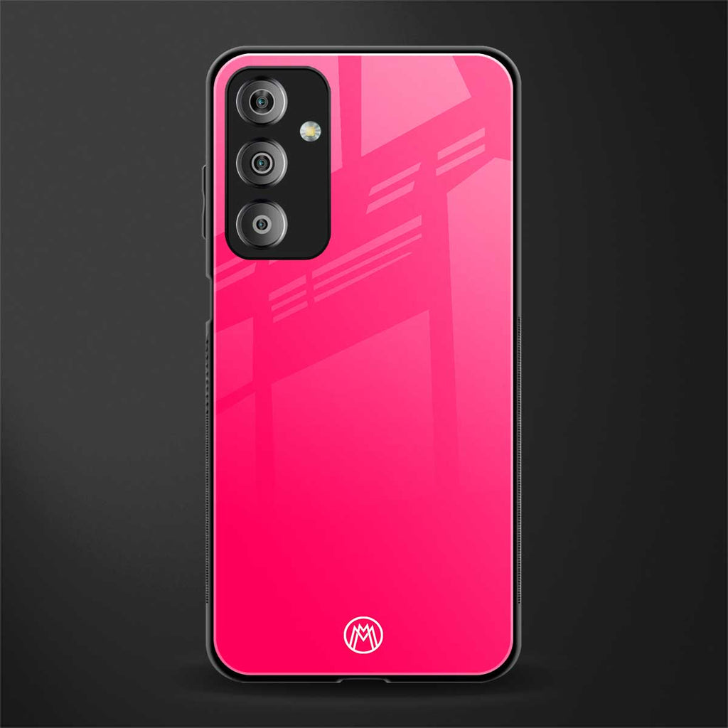 magenta paradise back phone cover | glass case for samsung galaxy f23 5g