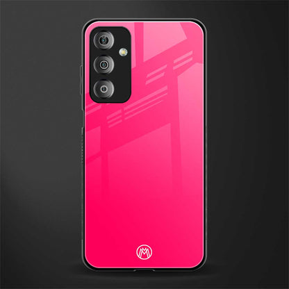 magenta paradise back phone cover | glass case for samsung galaxy f23 5g