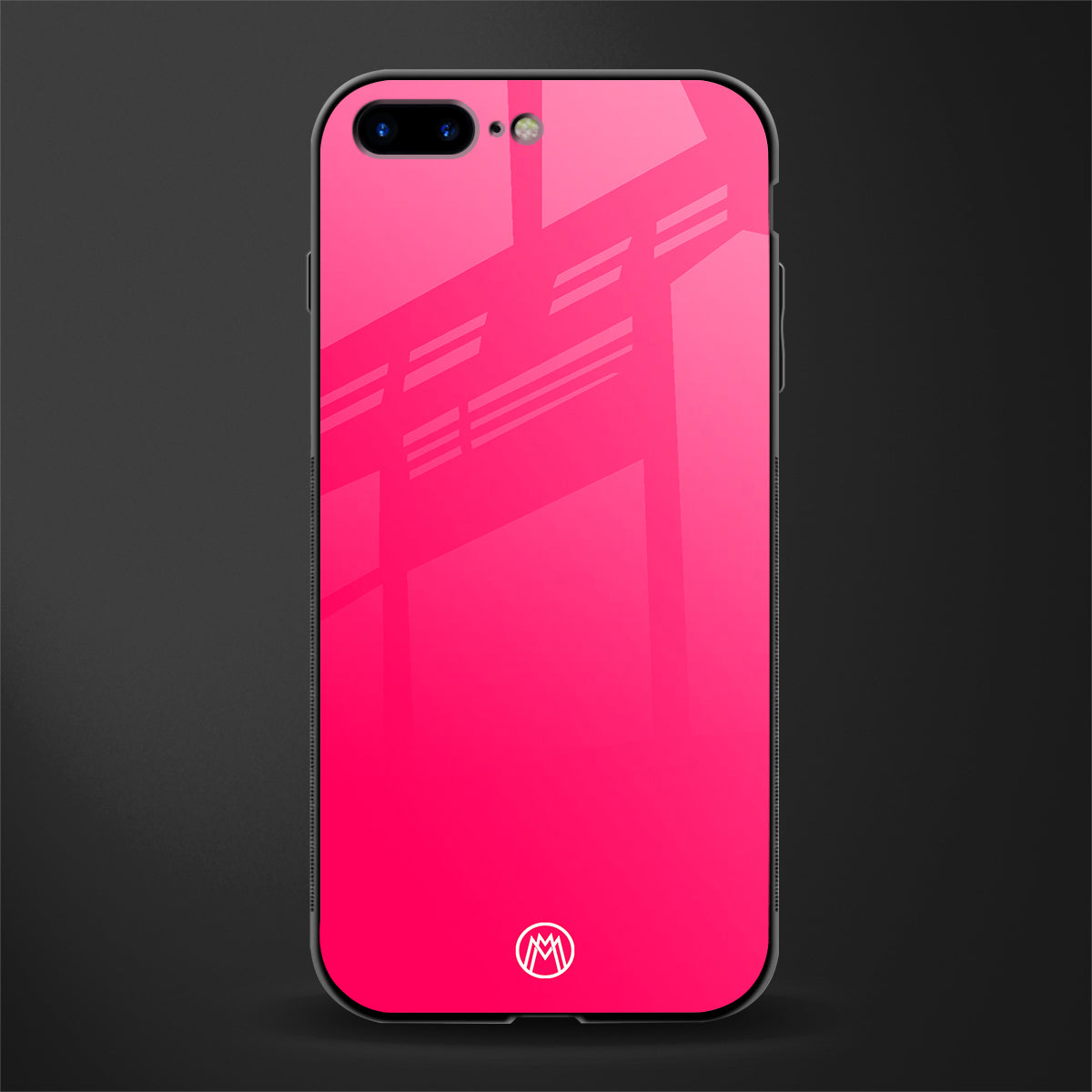 magenta paradise glass case for iphone 7 plus image