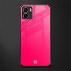 magenta paradise back phone cover | glass case for vivo y72