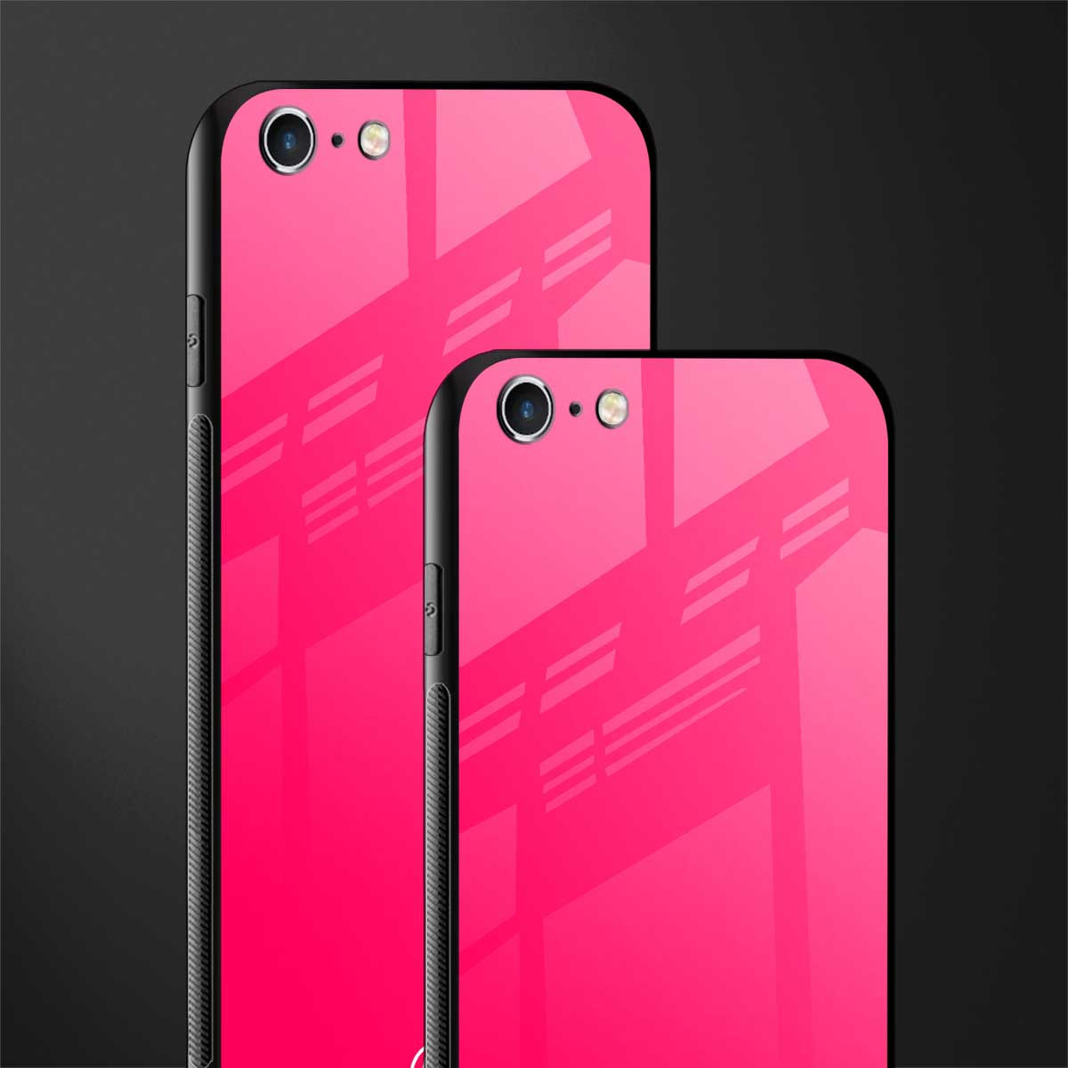 magenta paradise glass case for iphone 6 plus image-2