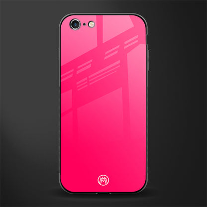 magenta paradise glass case for iphone 6 plus image