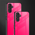 magenta paradise back phone cover | glass case for samsun galaxy a24 4g