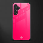 magenta paradise back phone cover | glass case for samsun galaxy a24 4g