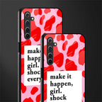 make it happen girl glass case for realme 6 pro image-2