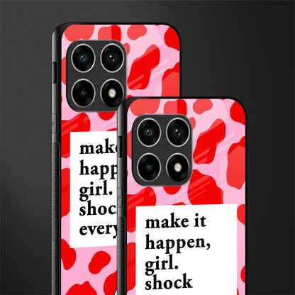 make it happen girl glass case for oneplus 10 pro 5g image-2