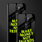 make money not friends glass case for oppo a9 2020 image-2