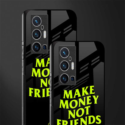 make money not friends glass case for vivo x70 pro plus image-2